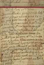 Their marriage record seen here is made up of two images. The top is index image PB185362 and the bottom is register image 465. They both can be found in the Sciacca Register titled 'St. Vito Marriages 1598-1912; Marriages 1,1598-1652; 1630-1652' on the Agrigento Archives website.