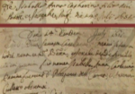 Isabella's baptism record seen here is made up of two images. The top is index image PA185324 and the bottom is register image 208. They both are in the Sciacca Register titled 'Baptism Matrix 1528-1902; Baptisms 6, 1635-1660; 1645-1655' on the Agrigento Archives website.