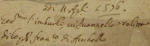 This April marriage record seen here is a composite of 2 sections of register image 065, from the Sciacca Register titled 'Marriage Matrix 1568-1902; Marriages 1, 1568-1639; 1568-1582 (1-128)' on the Agrigento Archives website.