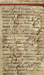 Their marriage record seen here is made up of two images. The top is index image PA275385 and the bottom is register image 114. They both are in the Sciacca Register titled 'Marriage Matrix 1568-1902; Marriages 5, 1696-1711' on the Agrigento Archives website.