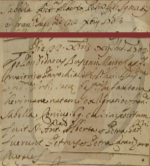 Antonina's baptism record seen here is made up of two images. The top is index image PA196387 and the bottom is register image 085. They both are in the Sciacca Register titled 'Baptism Matrix 1528-1902; Baptisms 9, 1697-1715; 1703-1711' on the Agrigento Archives website.