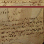 Their marriage record seen here is made up of 2 images. The top is index image PA264577 and the bottom is a composite of 2 sections of register image 224, which is from the Sciacca Register titled 'Marriage Matrix 1568-1902; Marriages 1, 1568-1639; 1583-1610 (128-261)' on the Agrigento Archives website.
