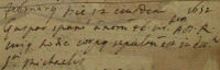 Gaspare's burial record seen here is made up of two sections of register image 249 from the Sciacca Register titled 'Matrix Deceased 1606-1906; Deceased 3, 1641-1660; St. Michele' on the Agrigento Archives website.